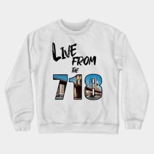 Brooklyn 718 Crewneck Sweatshirt